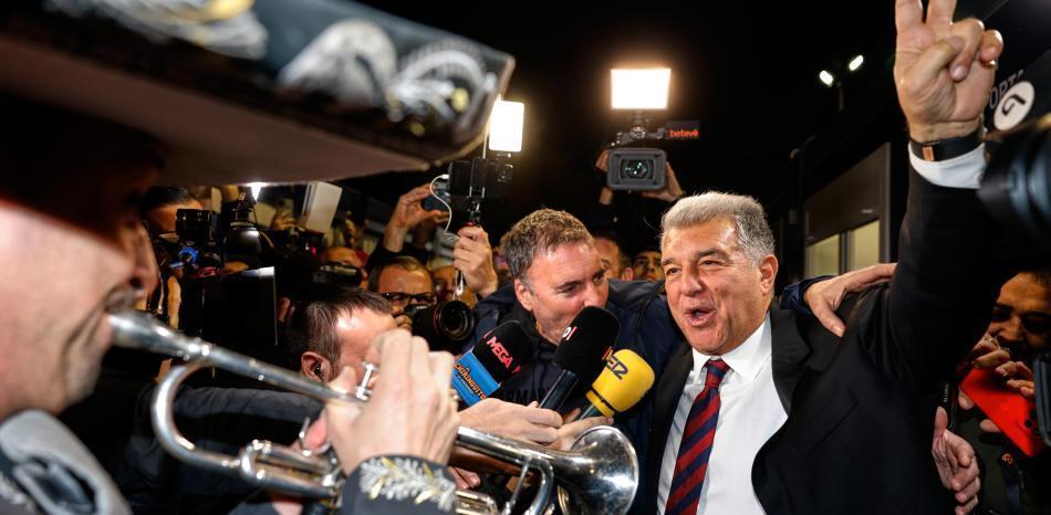 开云体育-拉波尔塔：这届任期我将打造一支顶级球队，继续壮大巴萨阵容